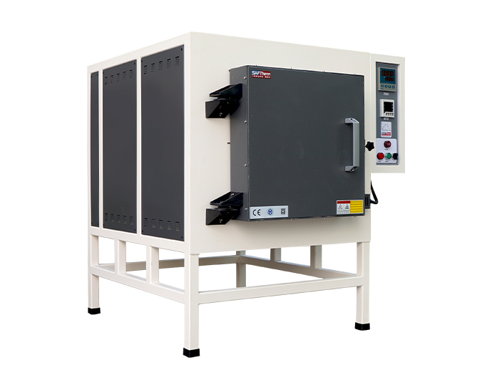 1400℃手動門小型工業(yè)爐