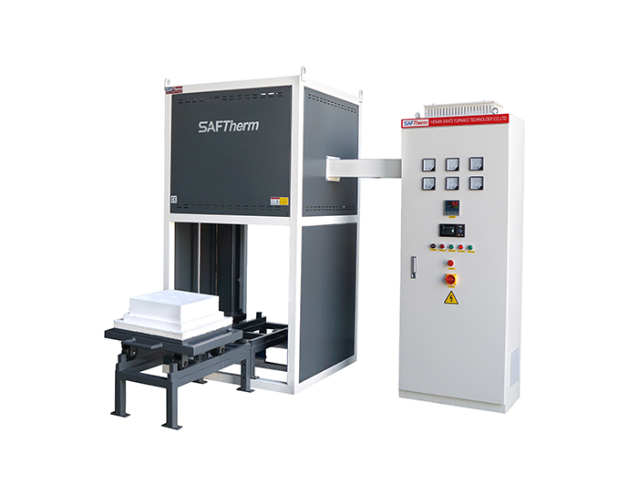 1700℃鐘罩式排膠燒結一體爐